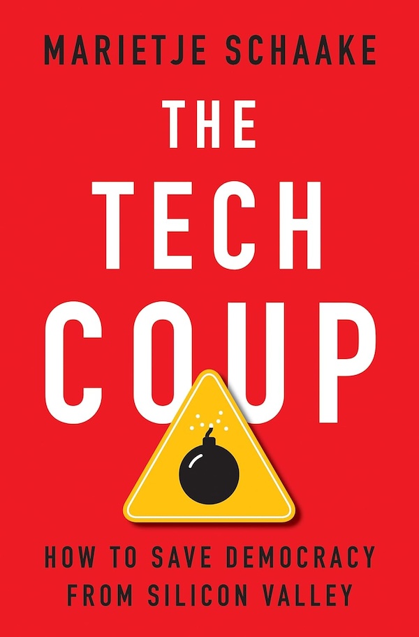 Cover of The Tech Coup: How to Save Democracy from Silicon Valley