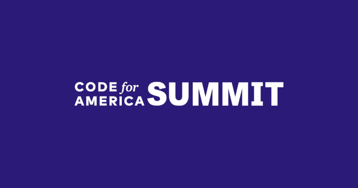 Code for America Summit logo