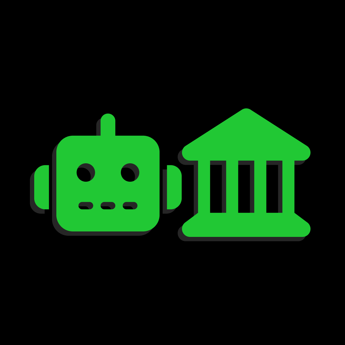 Robot/landmark icons