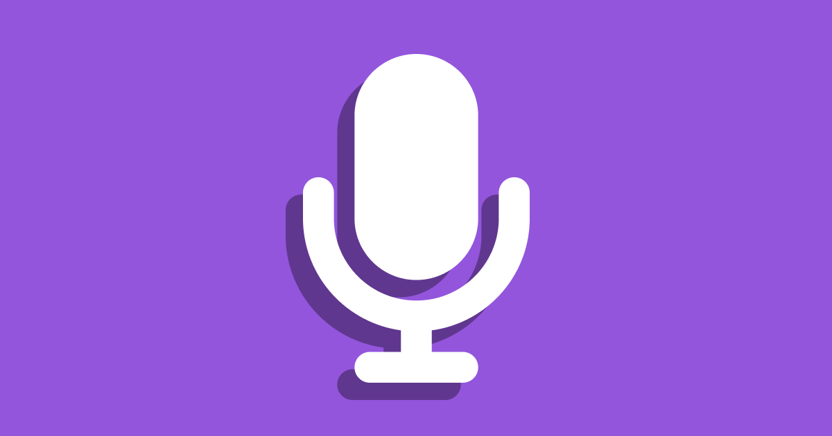 Microphone icon