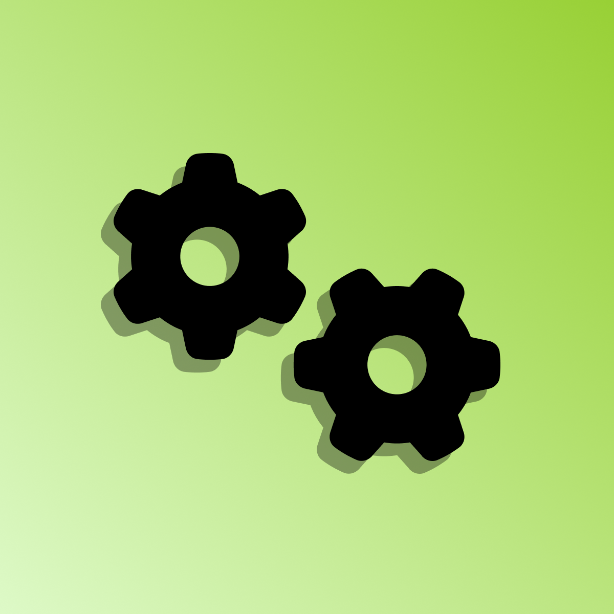 Gears icon