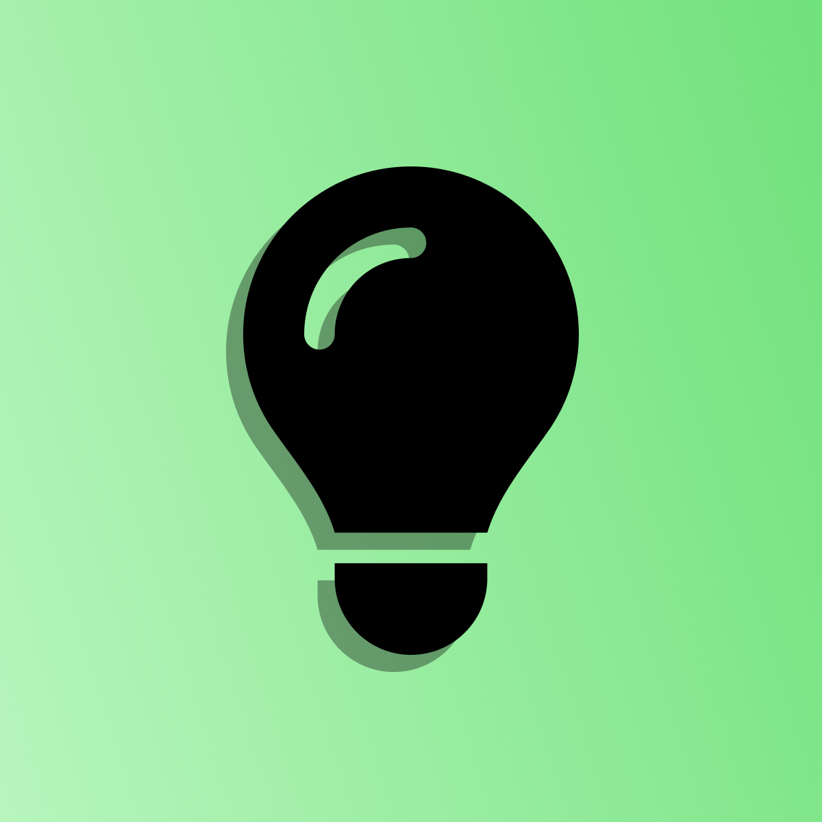 Light bulb icon