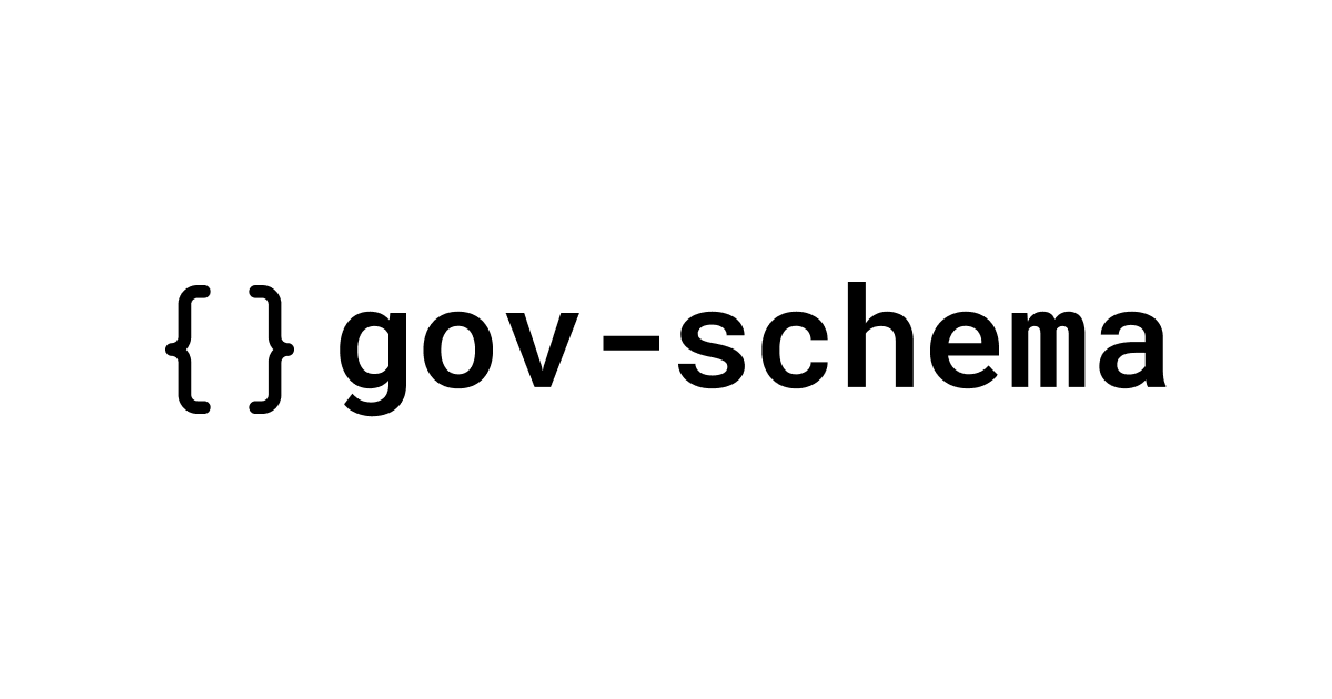 gov-schema logo